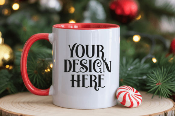 Download Christmas Mug Mockup, Holiday Mug Mockup - Mockup Collection