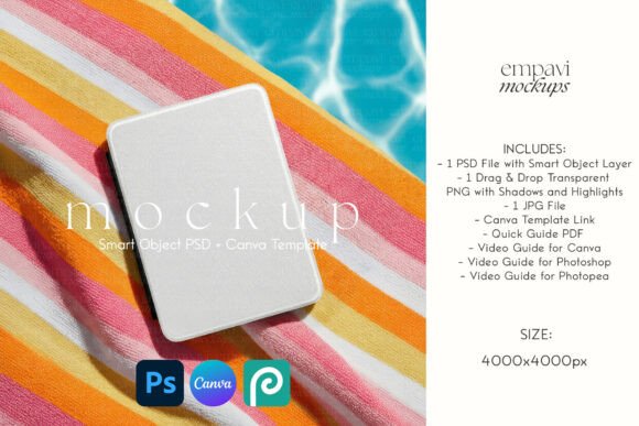 Download Kindle Case Mockup - Mockup Collection