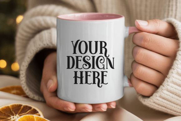 Download Christmas Mug Mockup, Holiday Mug Mockup - Mockup Collection